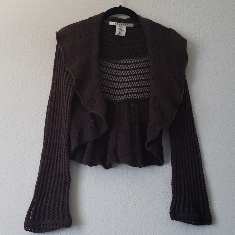 Gorgeous Brown Knit Sweater